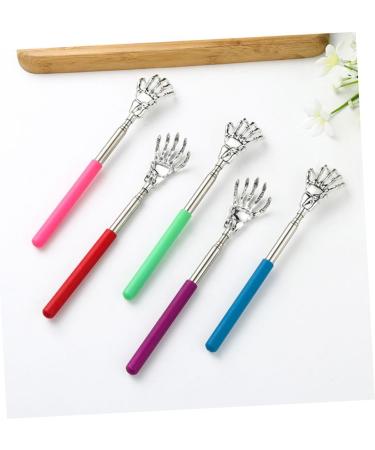 Garvalon 5-Piece Portable Massage & Back Scratching Tool Set - Stainless Steel Scratchers for Ultimate Comfort - Buy Online on GoSupps.com