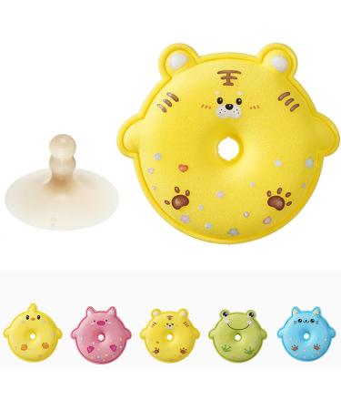 Mxshc Children's Bath Sponge - Scrubber Sponge Bath Ball for Kids | Highly Absorbent Scrubber Cleaning Tool for Dormitory Travel Hotel Bathroom and Home Yellow - Buy Online on GoSupps.com