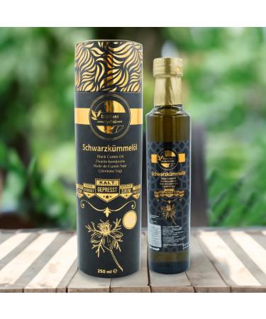 Buy Black Cumin Oil 250ml - Unfiltered Cold Pressed Natural Oil | International Shipping Available - Buy Online on GoSupps.com