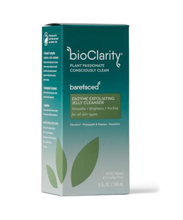 BioClarity Exfoliating Jelly Cleanser with Pineapple & Papaya | Gentle Vegan Formula | Cruelty-Free - Buy Online on GoSupps.com