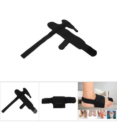 Bunion Corrector & Thumb Splint - Hallux Valgus Pain Relief Night & Day Support for Hammer Toe - Right Black - Buy Online on GoSupps.com