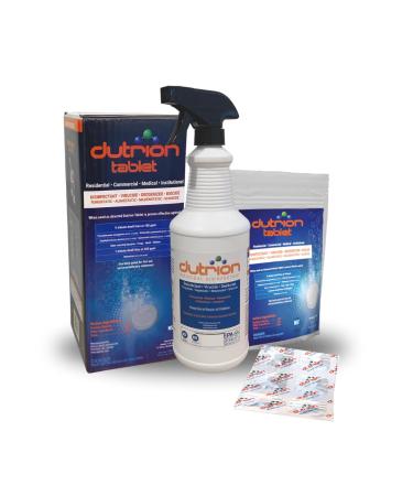 Dutrion Disinfecting Spray - Spray Hand Sanitizer & Laundry Disinfectant Cleaner All Purpose Antibacterial Bathroom Sofa Carpet Shower & Kitchen Counter Surface Natural Family Anti Bacterial