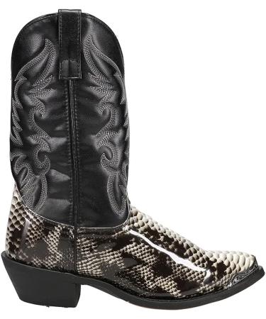 Laredo Men's Monty Croc Snip Toe Dress Boots - Black | Size 11.5 - Buy Online on GoSupps.com