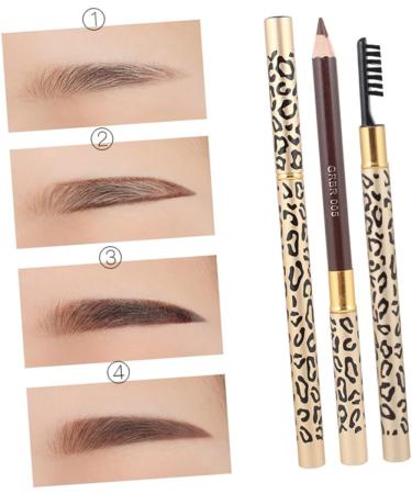 FOMIYES 6 Pcs Eyeliner Pencil Brow Gel Brow Brush Long Lasting Eyebrow Pencils Eyebrow Brush Make up 1 count (Pack of 1) Picture 1x3pcs - Buy Online on GoSupps.com