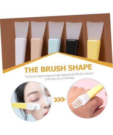 MAGICLULU 2 Sets Brush Care Tools Applicator Brush Silicone Facial Brush Body Butter Applicator Beauty Tools Facial Mud Applicator Facial Mud Brush - Buy Online on GoSupps.com