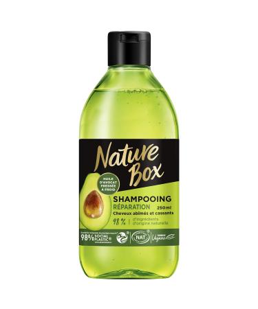 Nature Box Avocado Repair Shampoo Vegan Formula, 250ml