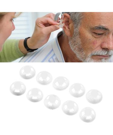 Buy 10PCs Open Domes for Hearing Aids | Single Layer Replacement Earplugs | 9mm In-Ear Rubber Head Accessories - Buy Online on GoSupps.com
