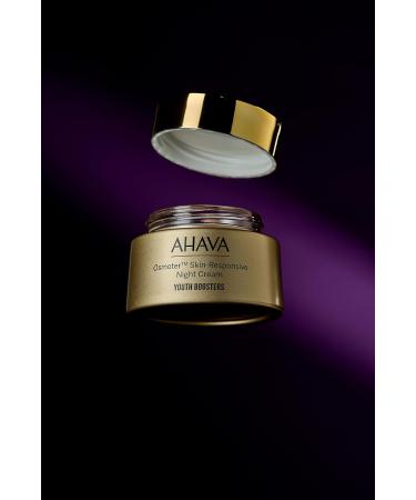 AHAVA Osmoter Night Cream - Skin-Responsive Formula with Smartium Technology | 1.7 Fl.Oz - Boosts Renewal & Luminosity for Radiant Skin - Buy Online on GoSupps.com
