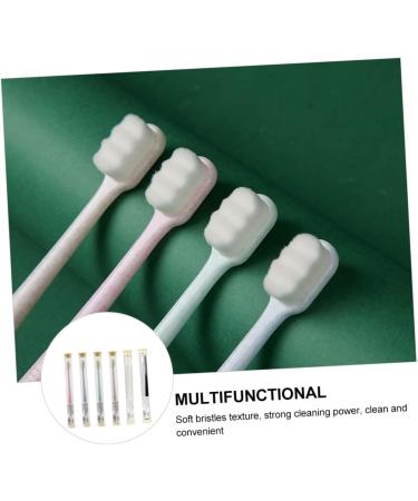 Doitool 6-Pack Wangan Hair Toothbrushes - Kids & Adults Travel Toothbrushes for Optimal Oral Care - Buy Online on GoSupps.com
