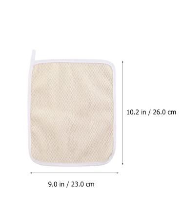 VALICLUD 15 pcs Nylon Bath Towel & Loofah Set | Exfoliating Scrubber with Reusable Soap Bag for Men & Women | Spa Quality Bath Wipe - Buy Online on GoSupps.com