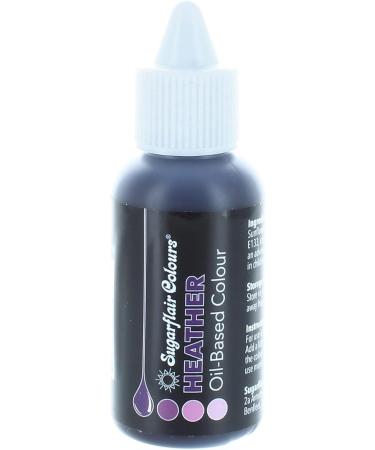 30ml Sugarflair Heather (Purple) Oil Based Food Colouring | Highly Concentrated Edible Dye for Icing, Buttercream & Chocolate - Buy Online on GoSupps.com