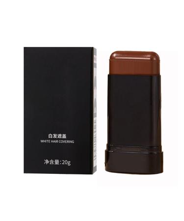 Safe And Convenient Comb Hair Dye | Waterproof And Sweat-Proof Hair Dye Comb | Black Hair Dye With Comb Applicator For Men Women | Hair Concealer Combing Hair For Quick Touch-Ups (Coffee 20g)