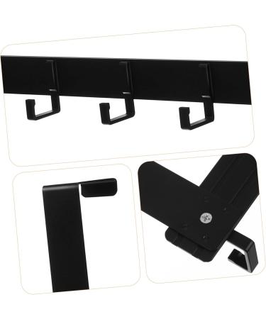 Key Holder Hook 8 Hook Over The Door Rack Door Towel Hanger Behind Door Coat Hooks Scarf Hook Wall-Mounted Coat Rack Over Door Hook Hat Hanger Space Aluminum Door Back Door Hanger - Buy Online on GoSupps.com