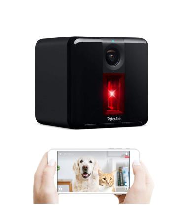 Petcube 2017 Item Play Smart Pet Camera with Interactive Laser Toy. Remote Dog/Cat Monitoring with HD 1080p Video, Two-Way Audio, Night Vision, Sound/Motion Alerts. App-Enabled Pet and Home Safety