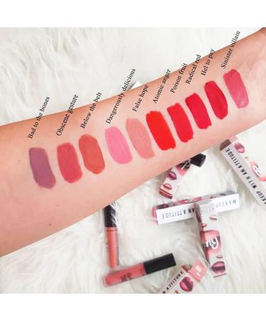 Rude Notorious Liquid Lip Color - Wrong Wrong Wrong | Long-lasting Matte Finish | Shop Worldwide - Buy Online on GoSupps.com