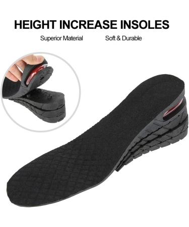 Height Adjustable 4-Layer Insoles for Men & Women - Boost Comfort & Elevate Your Height - Buy Online on GoSupps.com