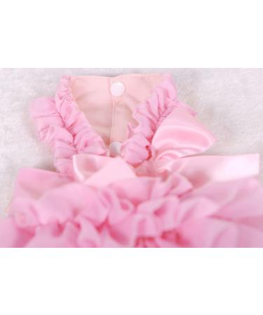 MaruPet Puppy Love Princess Skirt Pleated Tutu Dress - Pink Medium - Buy Online on GoSupps.com