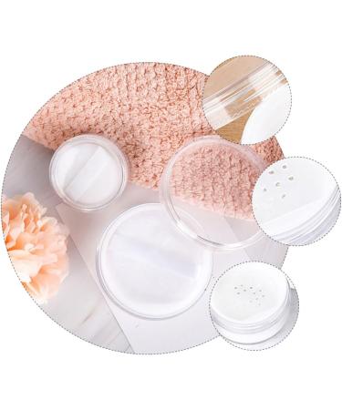 Didiseaon 6 Pcs Portable Cosmetic Bottle Powder Box Loose Make up Jar Clear Powder Case Travel Pack Bottled - Buy Online on GoSupps.com