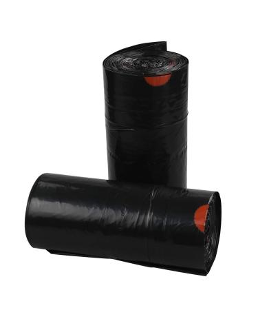 Teyyvn 1.2 Gallon Small Garbage Bags Black Drawstring Trash Bags 110 Counts