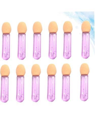 Baluue 100pcs Eyeshadow Brush Kit Beauty Sponge Women Eyeshadow Applicator Makeup Eye Sponge Violet 3.6X1.2 cm Violet - Buy Online on GoSupps.com