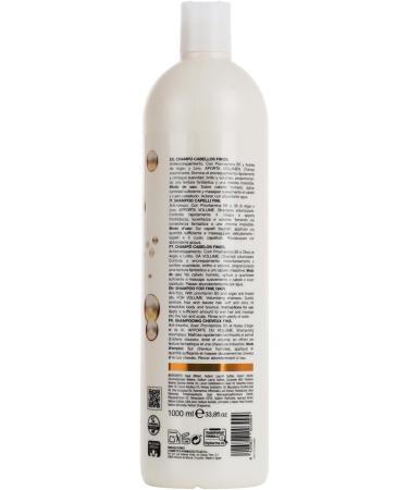 Anti-frizz effect shampoo Provitamin B5 and Argan and Linseed oils for fine hair 1000 ml - Buy Online on GoSupps.com