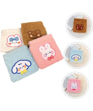 Reusable Tampon Kit with Bunny Pouch - Healeved 4pcs Cups for Period Menstruation & Menstrual Pad Storage - Buy Online on GoSupps.com