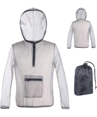 Yahunosu Mosquito Jacket - Breathable Insect & Midge Mesh Hooded Clothing for Men & Women | Ideal for Fishing Hiking Camping & Outdoor Adventures - Buy Online on GoSupps.com