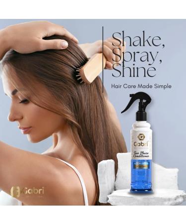  G Gabri Gabri 2 Phase Spray Conditioner 400ml I For Damaged Hair Formula I Leave-In Moisturizer I Leave In Conditioner (Nurishing) - Buy Online on GoSupps.com