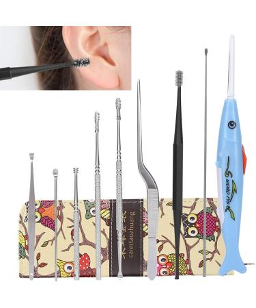 10PCS Luminous Children Ear Wax Removal Tool Set - Home Earpick & Tweezers for Safe Earwax Removal - Buy Online on GoSupps.com