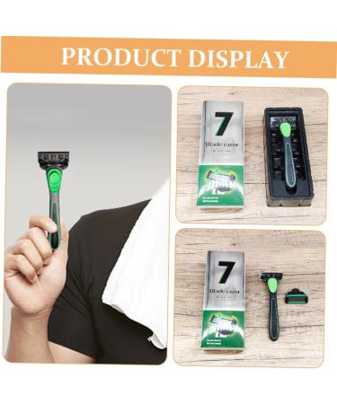 Minkissy Men's Metal Razor Shaving Set - Precision Shaving Apparatus for Smooth Faces - Buy Online on GoSupps.com