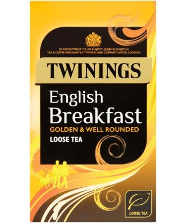 Twinings English Breakfast Loose Tea 125g - Buy Online on GoSupps.com
