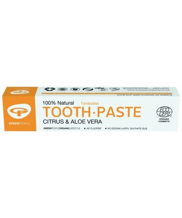 Buy Green People Citrus Toothpaste 50ml - Natural & Eco-Friendly Oral Care for Healthy Teeth - Buy Online on GoSupps.com