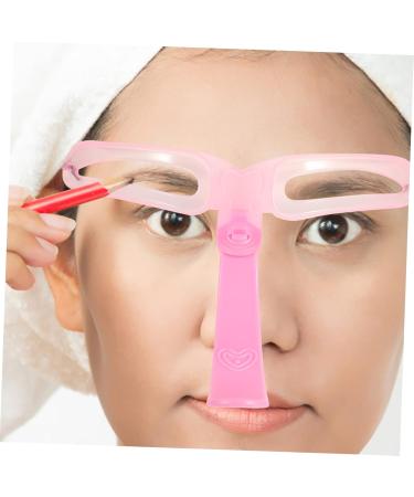 Didiseaon 15 Sets Eyebrow Aid Eyebrow Pen Brush Plastic Convenient Eyebrow Stencil Portable Card Travel 12X11X8CMx5pcs Pinkx5pcs - Buy Online on GoSupps.com