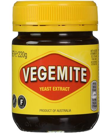 Yeast Extract (220 grams) (Vegemite (220 grams) (Pack of 2)