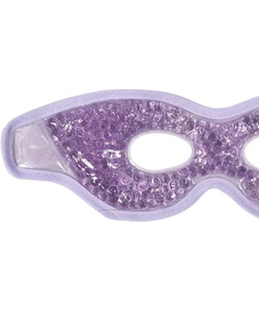 Fenteer Reusable Cold & Hot Eye Mask - Gel Pearl Cooling Eye Bag for Soothing Relief - Easy-to-Use Violet Design - Buy Online on GoSupps.com