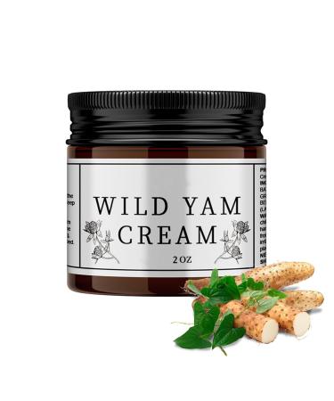 Wild Yam Cream for Menopause Organic Wild Yam Cream Hormone Balance Women Wild Yam Root Cream Skin Moisturizer Wild Yam Cream Organic Botanical Balancing Body Cream