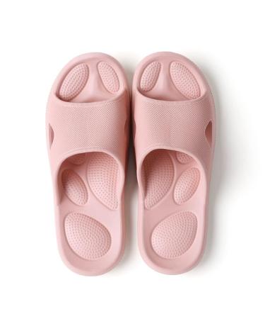Unisex Bright Colored Open-Toe Sandals - Professional Non-Slip Shower Slippers Comfortable for Bathroom Use