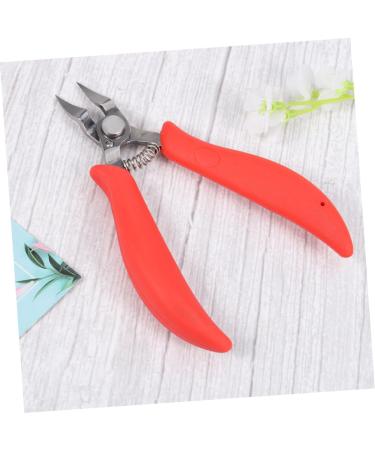FRCOLOR Manicure Tools Pedicure Tools Professional Nail Clippers Cuticle Pliers Cuticle Nail Clippers Cuticle Remover Skin plier Nail Nipper Stainless Steel Olecranon - Buy Online on GoSupps.com
