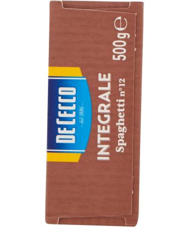  Italian Gourmet E.R. Pack of 10 De Cecco Spaghetti Wholemeal No. 12 Italian pasta 500g + Italian Gourmet Polpa 400g - Buy Online on GoSupps.com