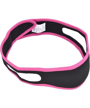 Buy Stop Belt Chin Strap - Breathable Nylon Head Band for Better Sleep | Red Black | Men & Women - Buy Online on GoSupps.com
