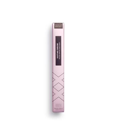 XX Revolution Xxfine Micro Brow Eyebrow Pencil - Medium Brown 0.1g | International Shipping Available - Buy Online on GoSupps.com