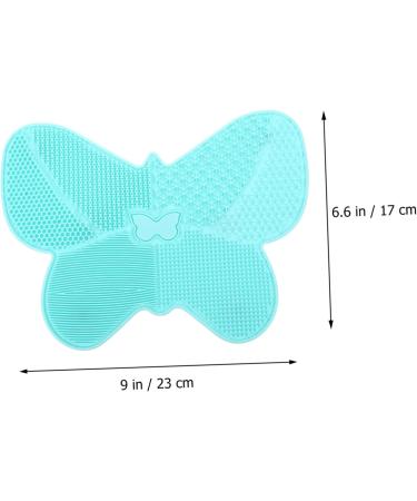 Ipetboom 1pc Silicone Scrub Pad Make up Makeup Brush Cleaning Tool Brush Cleaning Mat Hair Brush Cleaning Tool Makeup Brush Scrubber Beauty Tool Cleaner Cosmetic Silica Gel 23X17cm Green - Buy Online on GoSupps.com