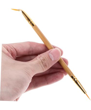 FOMIYES 2 Pcs Eyeliner Pencil Bamboo Brush Eyeliner Brush Makeup Brush Double Head mediumx2pcs As Shownx2pcs - Buy Online on GoSupps.com