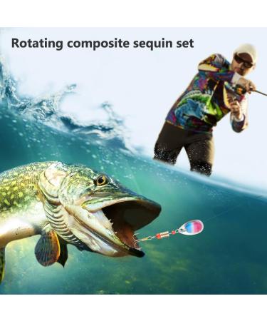 AEUZWR Fishing Lures Set - 16 Pieces Spinner Set for Pike Zander Perch & Trout with Carrying Bag | International Shipping Available - Buy Online on GoSupps.com