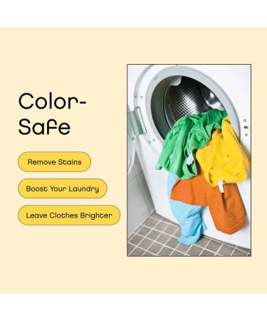 Unscented Oxygen Bleach Powder & Color Safe Stain Remover - EWG Verified Vegan Eco-Friendly - AspenClean - 45 Loads - Buy Online on GoSupps.com