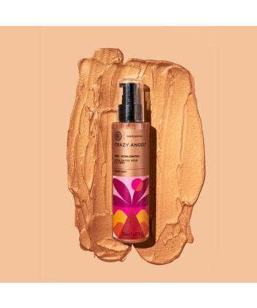 Crazy Angel Vegan Body Highlighter High Gloss Shimmer with Buildable Pigment Splash Resistant Made in the UK 150ml - Buy Online on GoSupps.com