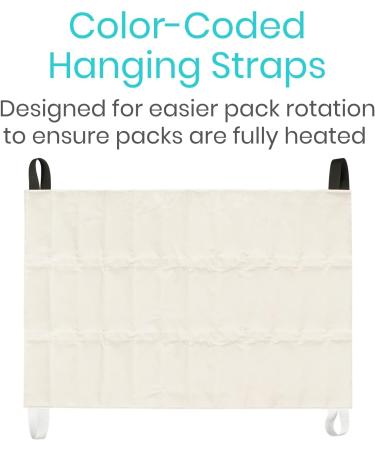 Vive Hydrocollator Contour Neck Pack - Portable Moist Heating Pad for Neck and Shoulder Pain Relief - Ideal for Arthritis, Strains, and Sprains - Muscle Stiffness Recovery and Relaxation Support - Buy Online on GoSupps.com