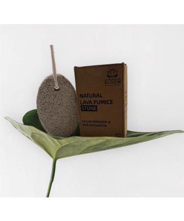 Luminous Bloom 2pc Pumice Stone Set for Natural Callus and Hard Skin Removal on Hands and Feet - Buy Online on GoSupps.com