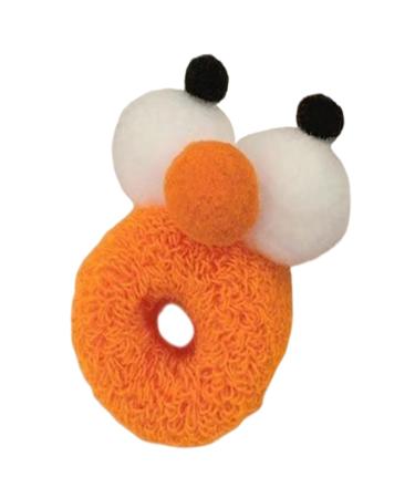 Yapetnck Funny Hair Clips - Hair Pom - High Elasticity Big Eyes Funny Hair Ties Girls Daily Hair Accessories For Playful Styles & Firm Grip Orange