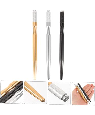 NOLITOY 3pcs Eyebrow Pencil Eyebrow Pen Eyebrow Accessory Compact Microblading Pen Bracket Make up - Buy Online on GoSupps.com